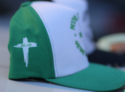 Green And White NL4B Hat