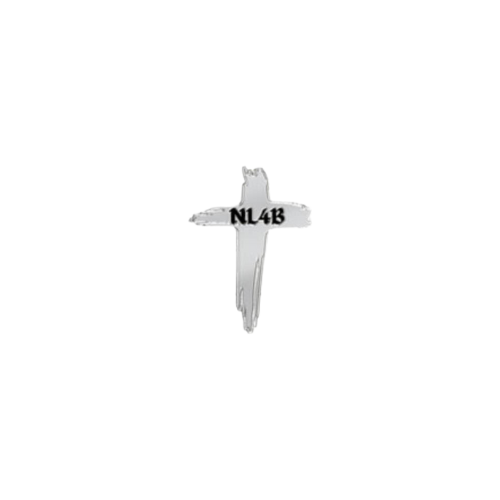 1" Silver NL4B Cross Pin