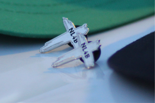 1" Silver NL4B Cross Pin