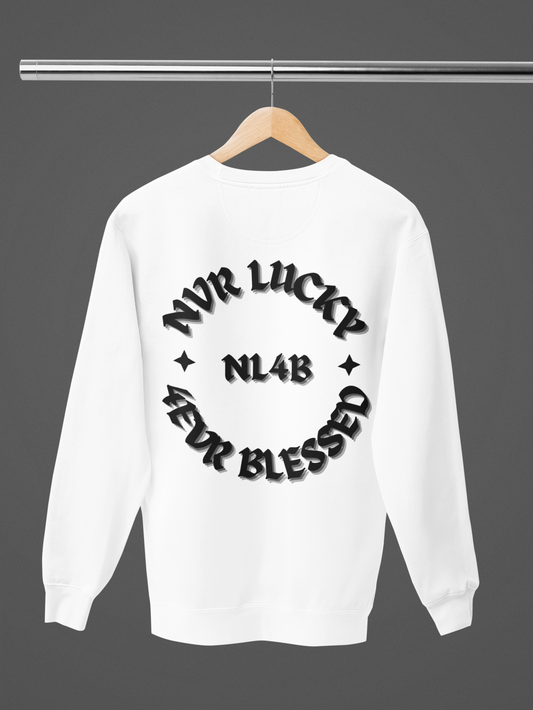 White NL4B Crewneck