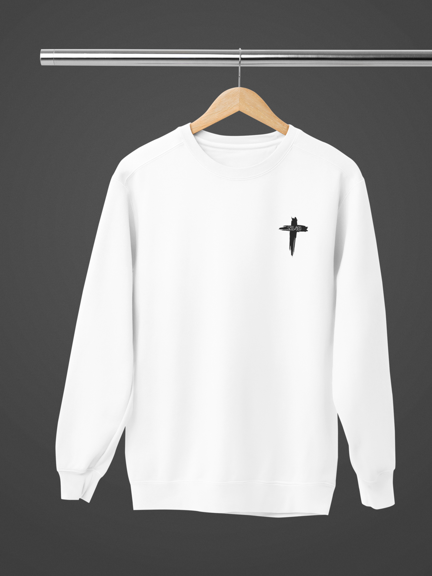 White NL4B Crewneck